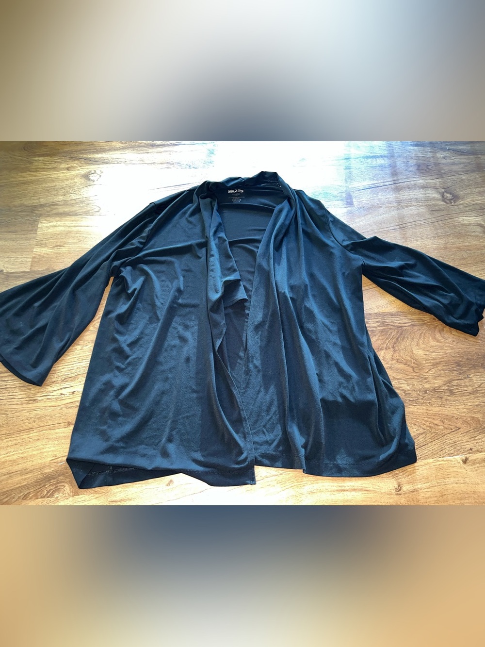 White Stag Black Sweater cardigan Women’s 2X XXL